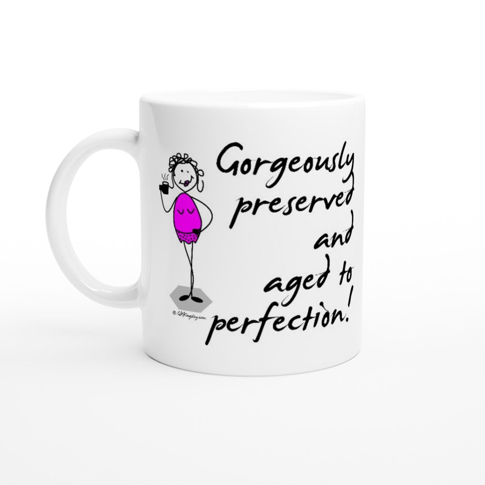 Perfect Birthday Mug - Gorgeously preserved and aged to perfection!