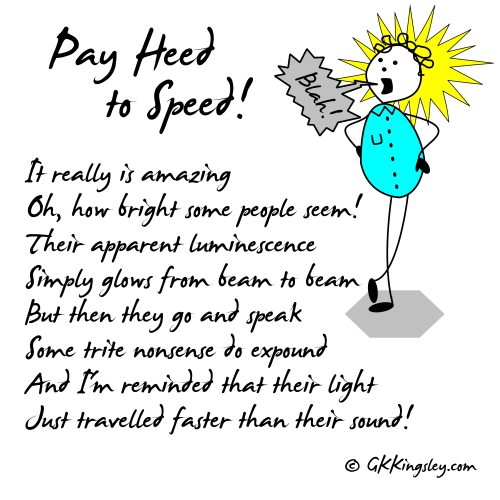 Go on... get it off your chest... Do you know any peeps like this? :-) - Poem by GK Kingsley