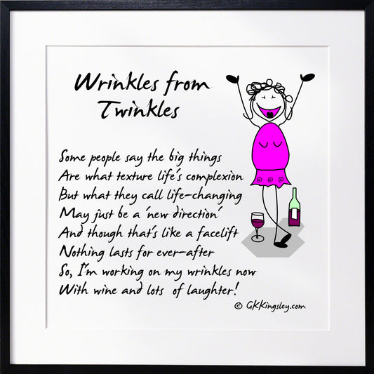 Wrinkles from Twinkles